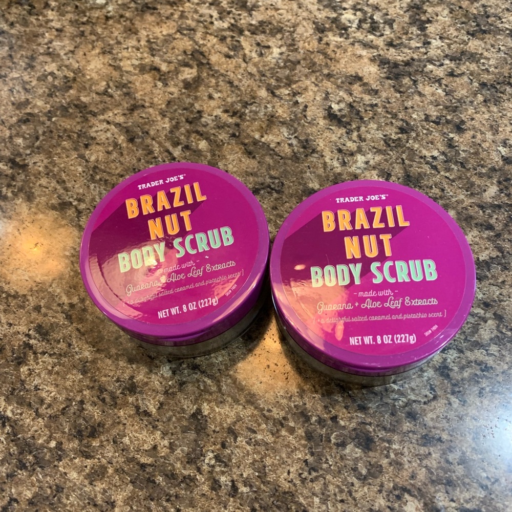 Two new Trader Joe’s Brazil nut body scrub